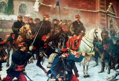 General Faidherbe at the Battle of Biefviller-lès-Bapaume, January 3, 1871 by Charles Edouard Armand Dumaresq